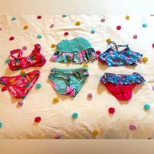 Colorful Kids Swimwear Set